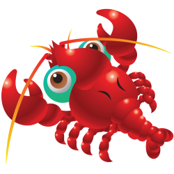 Stickers Homard Pour Enfants