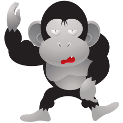 Stickers Gorille Pour Enfants