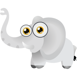 Stickers Elephant Pour Enfants
