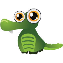 Stickers Crocodile Pour Enfants