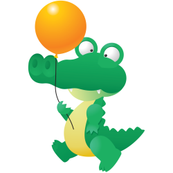 Stickers Crocodile 3 Pour Enfants