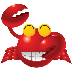 Stickers Crabe Pour Enfants