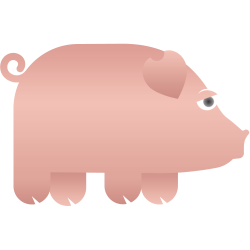 Stickers Cochon Pour Enfants