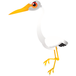 Stickers Cigogne Pour Enfants