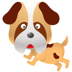 Stickers Chien 4 Pour Enfants