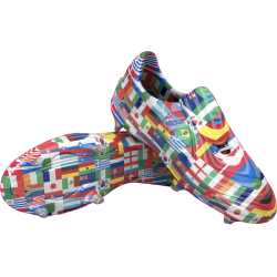 Autocollant Chaussure Foot COupe du monde