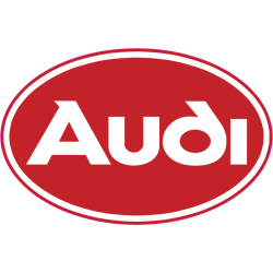 Autocollant Audi Rouge
