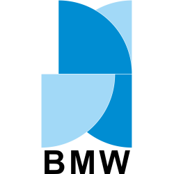 Autocollant Bmw Bleu