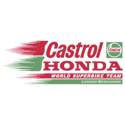 Autocollant Honda Castrol