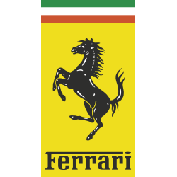Autocollant Ferrari Logo