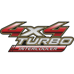 Autocollant Toyota 4x4 Turbo