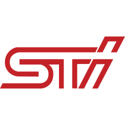 Autocollant Subaru Sti