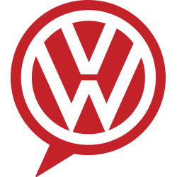 Autocollant Volkswagen Logo Bulle