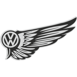 Autocollant Volkswagen Wings