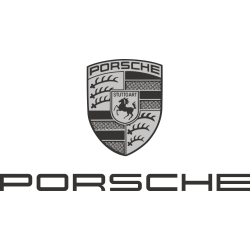 Autocollant Porsche Blason