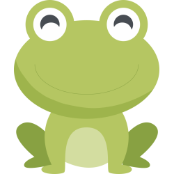 Autocollant Grenouille Enfant