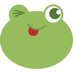 Autocollant Grenouille Clin D'il 2