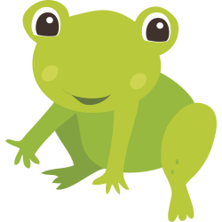 Autocollant Grenouille 13