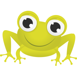 Autocollant Grenouille 3 1