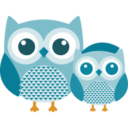 Autocollant Animaux Chouette