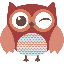 Autocollant Animaux Chouette 2