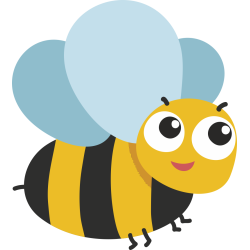 Autocollant Animaux Abeille