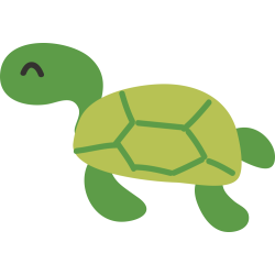 Autocollant Animaux Tortue