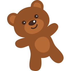 Autocollant Animaux Ours