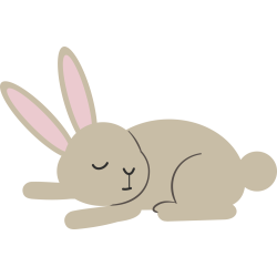 Autocollant Animaux Lapin 2