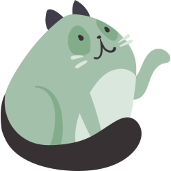 Autocollant Chat 3