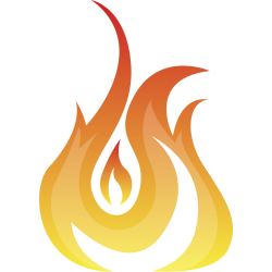 Autocollant Flamme 1 1