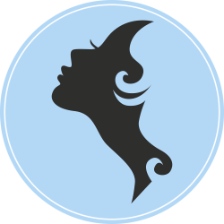 Autocollant Femme Ombre 4