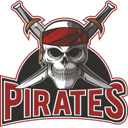 Autocollant Pirate Skull