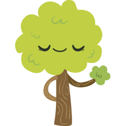 Autocollant Arbre Rigolo Enfant 2