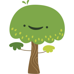 Autocollant Arbre Rigolo Enfant 5