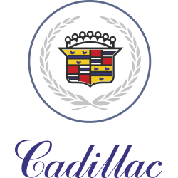 Autocollant Cadillac Bleu