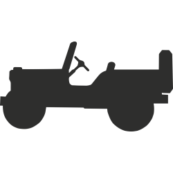 Autocollant Jeep Logo