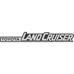 Autocollant Toyota Land Cruiser