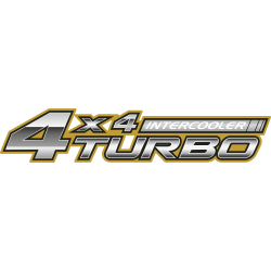 Autocollant Toyota 4x4 Intercooler