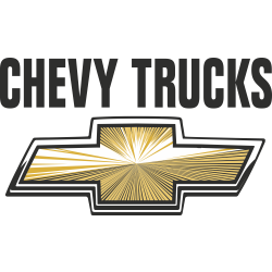 Autocollant Chevy Trucks