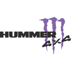 Autocollant Hummer Monster