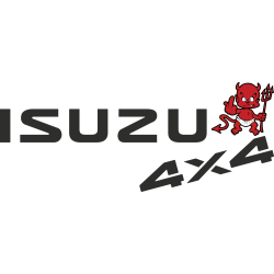 Autocollant Isuzu 4x4 Monster