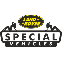 Autocollant Land Rover 4x4 Sexy