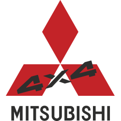 Autocollant Mitsubishi 4x4