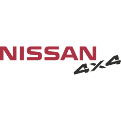 Autocollant Nissan 4x4