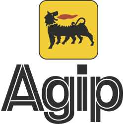 Autocollants Agip Logo