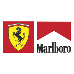 Autocollants Malboro