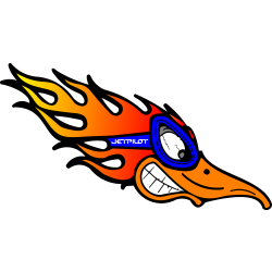 Autocollant Jet Ski Jet Pilot Bird