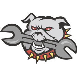 Autocollant Bouledogue Clé