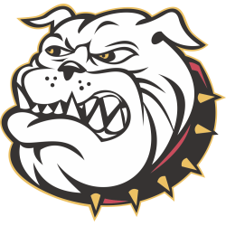 Autocollant Bouledogue Menaçant